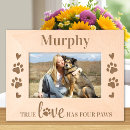 Search for paw print picture frames Wooden