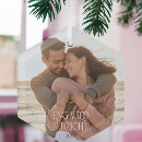Search for first engagement christmas tree decorations Simple