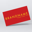 Search for contrast business cards Simple