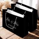 Search for mr and mrs gift bags Bride and groom