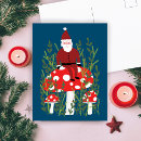 Search for christmas magic postcards Mushroom
