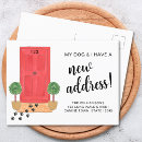 Search for my dog invitations New address
