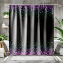 Search for black glitter shower curtains Modern