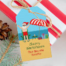 Search for beach christmas gift tags Cute