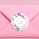 Search for violet flowers stickers Elegant