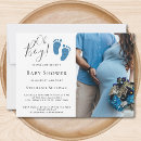Search for blue glitter baby shower invitations Stylish