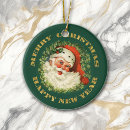 Search for old fashioned santa claus christmas tree decorations Kids
