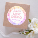 Search for pink bachelorette party stickers 70s