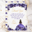 Search for quinceañera thank you cards Princess dress gown
