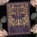 Search for eggplant gold wedding invitations Elegant