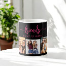 Search for hot pink and black mugs For her
