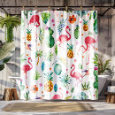 Search for cactus shower curtains Tropical