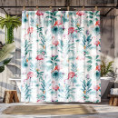 Search for flamingo shower curtains Pink flamingos