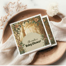 Search for enchanted forest napkins Watercolor