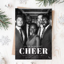 Search for thank you business christmas cards Black and white