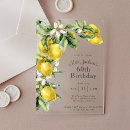 Search for lemons square invitations Rustic