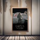 Search for earth moon posters Solar system