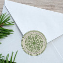 Search for snowflake seals envelope seals Green