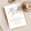 Search for guest note wedding thank you cards Unique