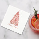 Search for dinner napkins Red