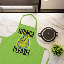 Search for snarky aprons Retro vintage classic grinch