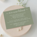 Search for pale green invitations Minimalist