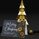 Search for elegant black business christmas cards Modern