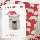 Search for giant christmas cards Capybara