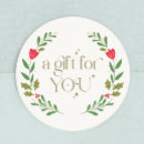 Search for elegant holly wreath stickers Simple