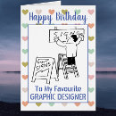 Search for designer birthday cards Cartoon