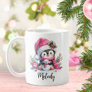 Search for pink penguin mugs Winter