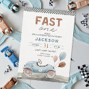 Search for blue 1st birthday invitations Fast one