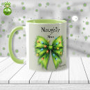 Search for naughty and nice mugs Green