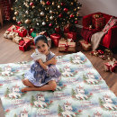 Search for unicorn christmas blankets Xmas