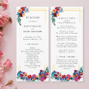 Search for mexican wedding programmes Watercolor