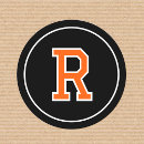 Search for black and orange stickers For kids