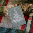 Search for non photo christmas cards Watercolor christmas tree
