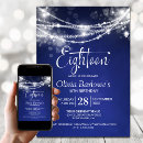 Search for light blue 18th birthday invitations Modern
