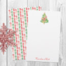 Search for christmas personal stationery Watercolor