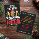 Search for beer christmas invitations Festive