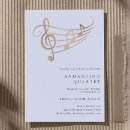 Search for music note invitations Modern