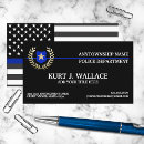 Search for law enforcement business cards Back the blue