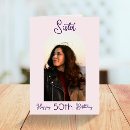 Search for sisters 50th birthday cards Modern