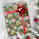 Search for nostalgic christmas wrapping paper Bells