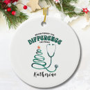 Search for nursing christmas tree decorations Heart