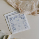 Search for blue toile napkins Gender neutral