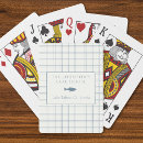 Search for blue fish classic playing cards Elegant