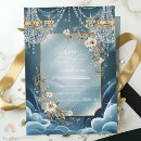 Search for hunter green and gold invitations Winter modern dark winery