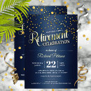 Search for classy retirement party invitations Elegant