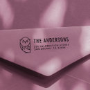 Search for self addressed rubber stamps Typography